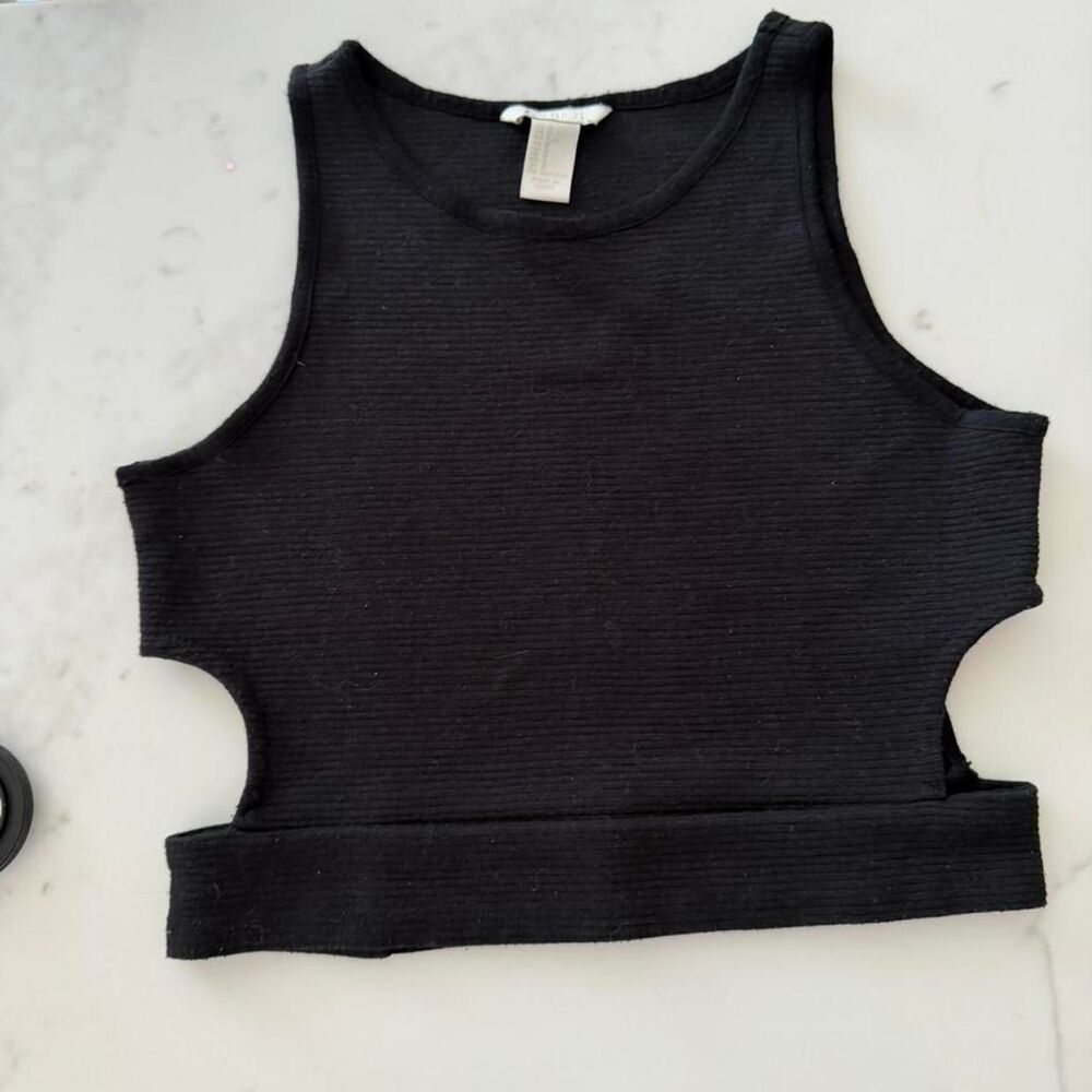 Forever-21 Women's Black Vest